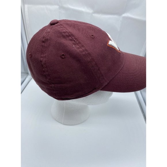 Virginia Tech Hokies Maroon 7 1/8- 7 5/8 Cap Hat Flex-Fit Stretch NCAA VT - Picture 2 of 8